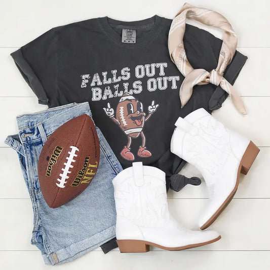 Falls Out Balls Out Tee