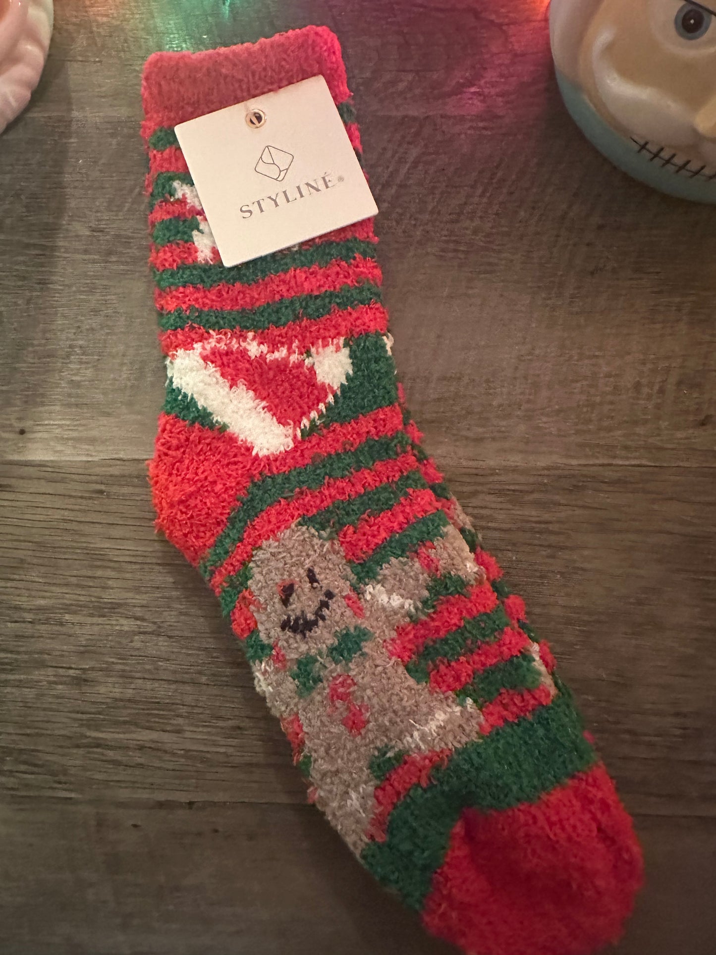 Gingerbread Stripe Socks