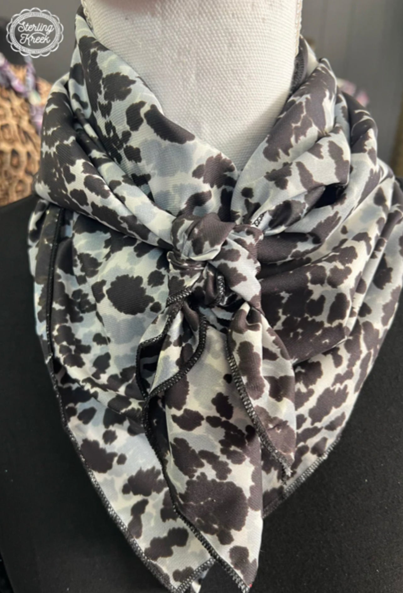 Cow Print Rag