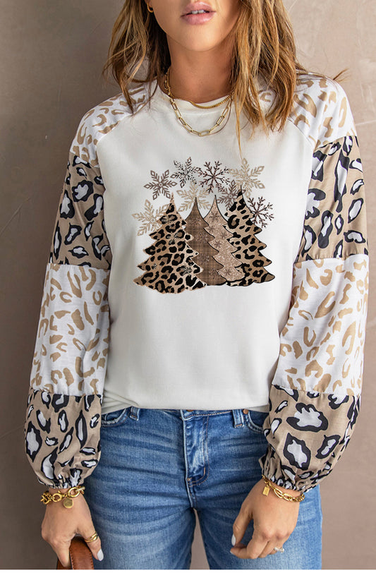 Leopard Holiday Trees Top