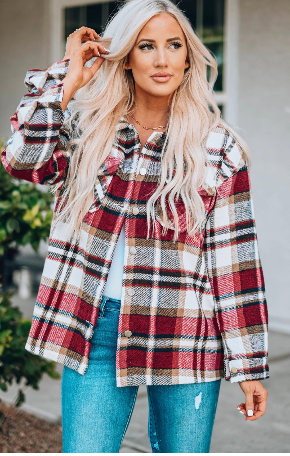 Red Plaid Flannel