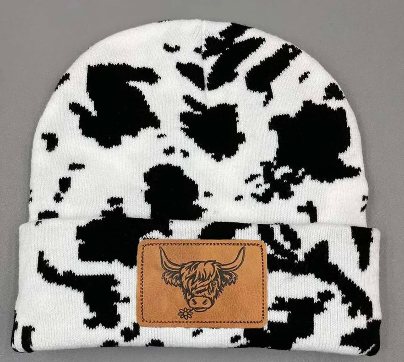 Black Cow Hat