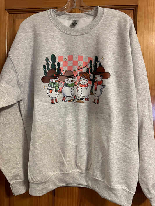 Christmas Snowmen Sweatshirt